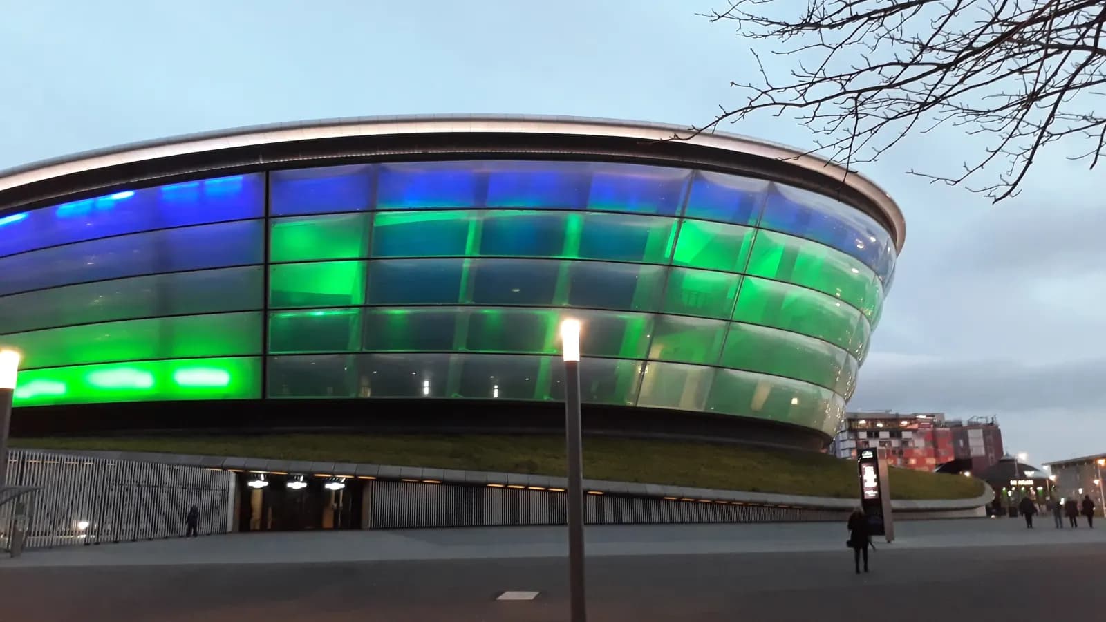 The Hydro arena at the Glasgow Scottish Event Campus